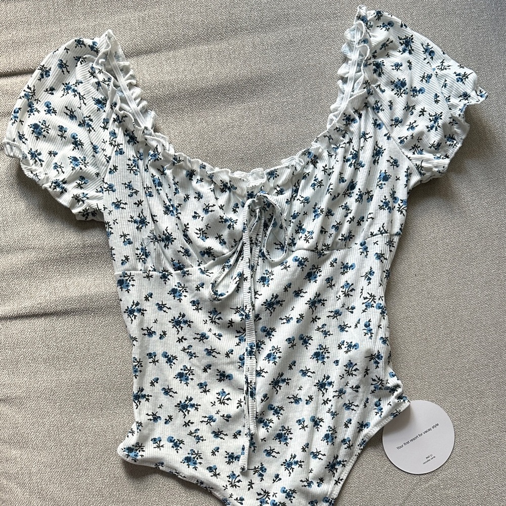 Floral bodysuit